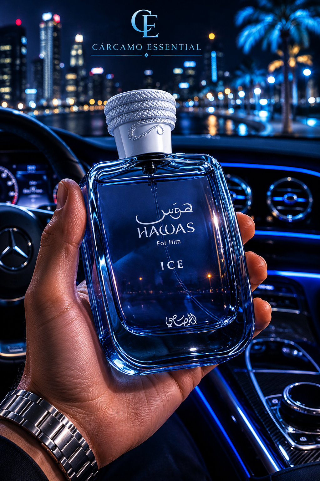 HAWAS ICE – RASASI | 100 ML – CÁRCAMO ESSENTIAL