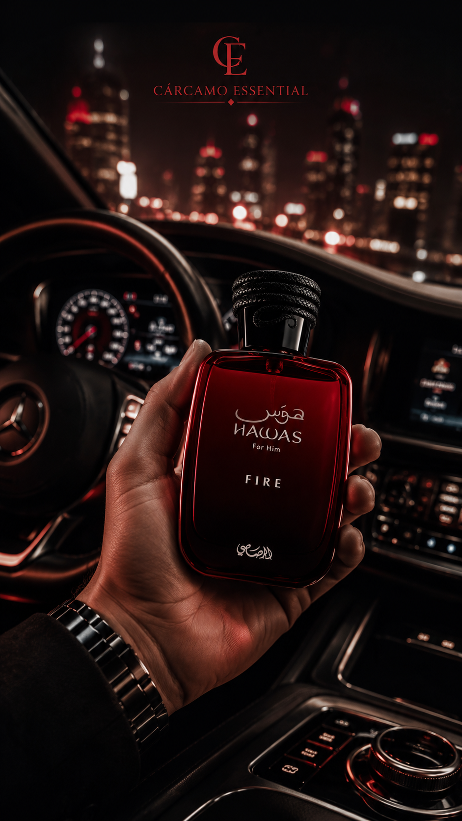 HAWAS FIRE – RASASI | 100 ML – CÁRCAMO ESSENTIAL