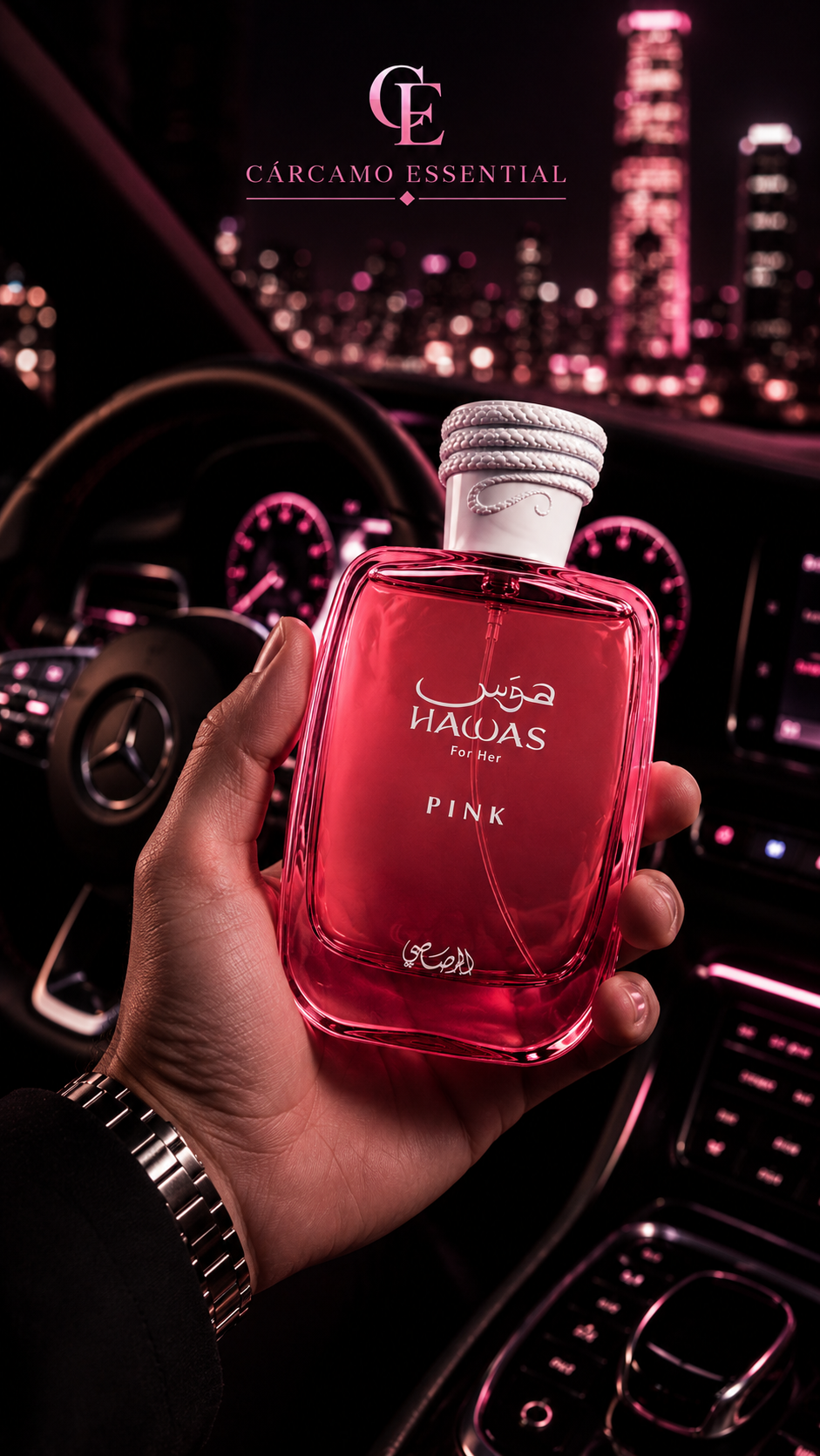 HAWAS PINK – RASASI | 100 ML – CÁRCAMO ESSENTIAL