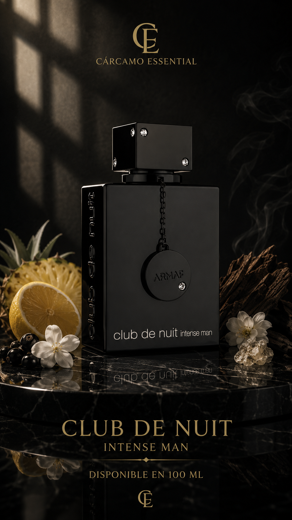 CLUB DE NUIT EDT – ARMAF | 100 ML – CÁRCAMO ESSENTIAL