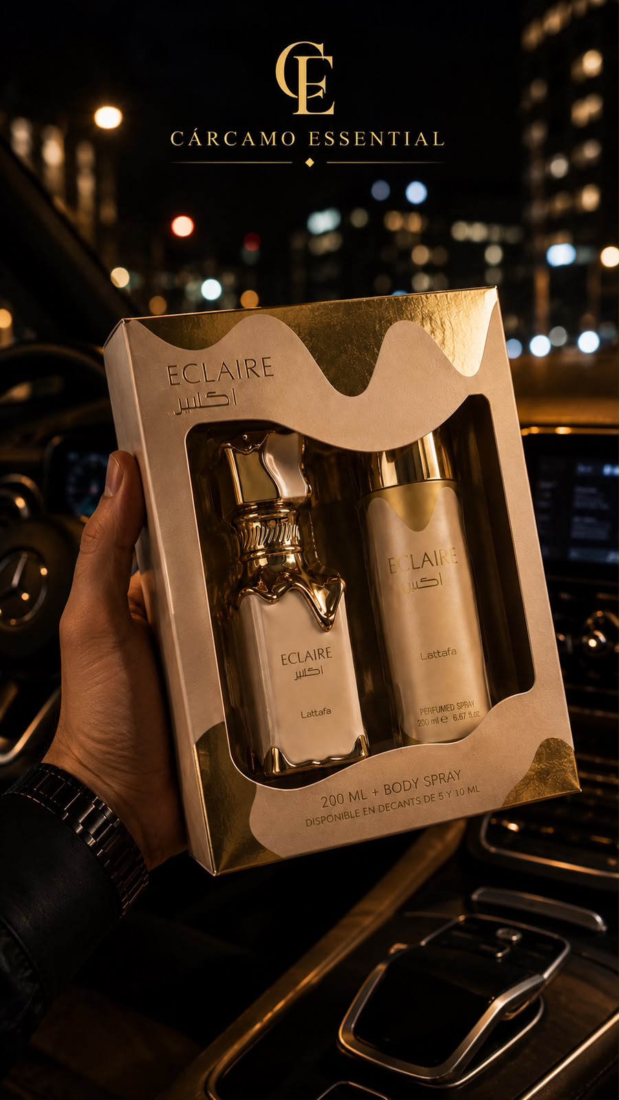 SET ECLAIRE BODY SPARY 200 ML – CÁRCAMO ESSENTIAL