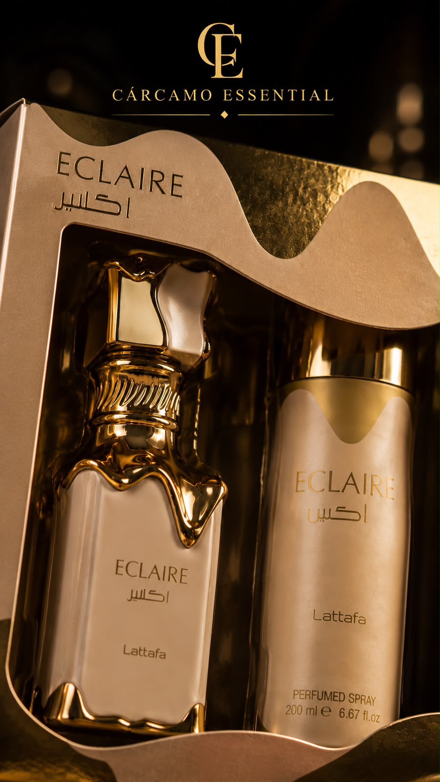SET ECLAIRE BODY SPARY 200 ML – CÁRCAMO ESSENTIAL