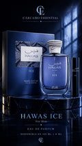 RASASI SET HAWAS ICE EDP 100 ML + EDP 8 ML - CÁRCAMO ESSENTIAL