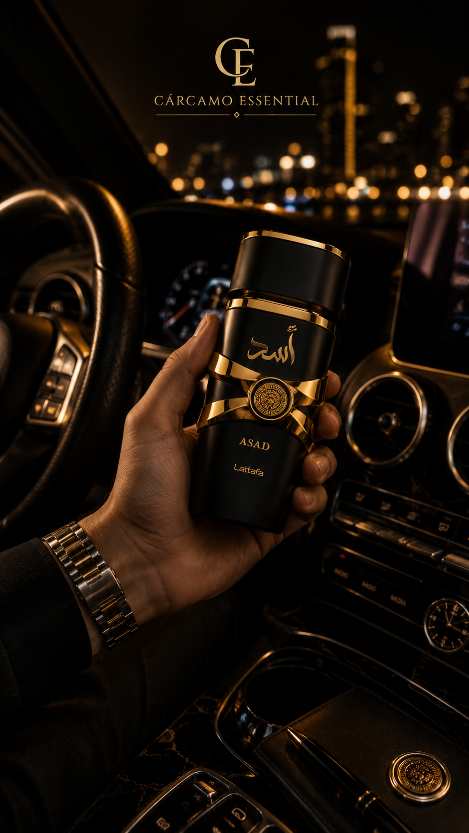 ASAD – LATTAFA | 100 ML – CÁRCAMO ESSENTIAL